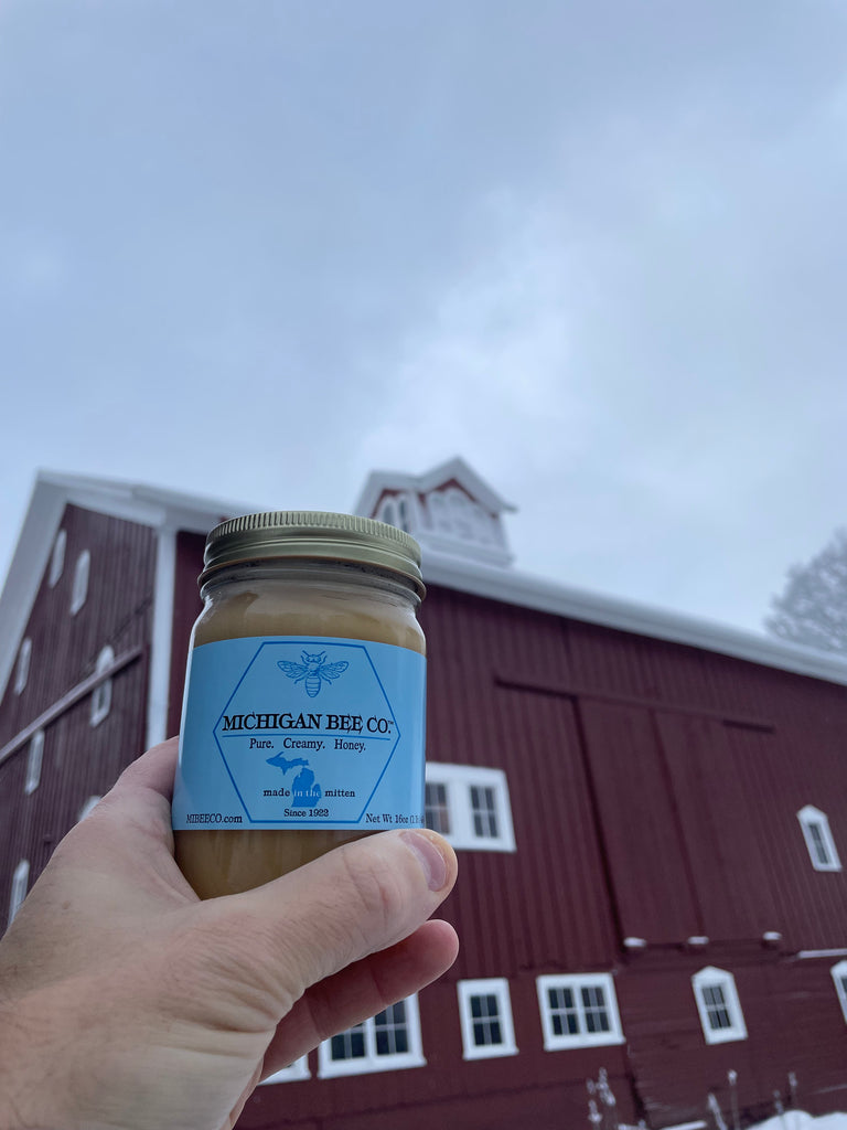 Pure Creamy Honey - 2 One Pound Jars